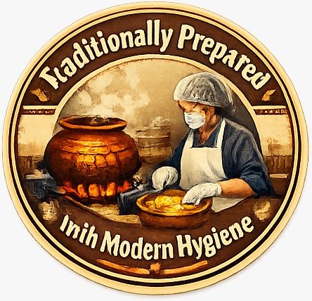 Traditionally prepared with modern hygiene